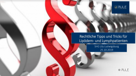 Rechtliche Tips und Tricks für Lip.-Lymphpatienten